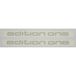 Audi 82B064317 X7K decorfolie editie een floret zilver mat