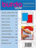 Burda kopieerpapier blauw/rood
