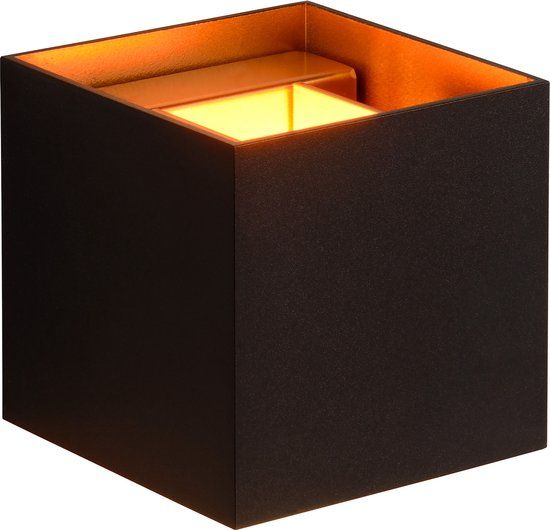 Lucide XIO - LED Wandlamp - G9 - 4W - Zwart - Dimbare - 2700K