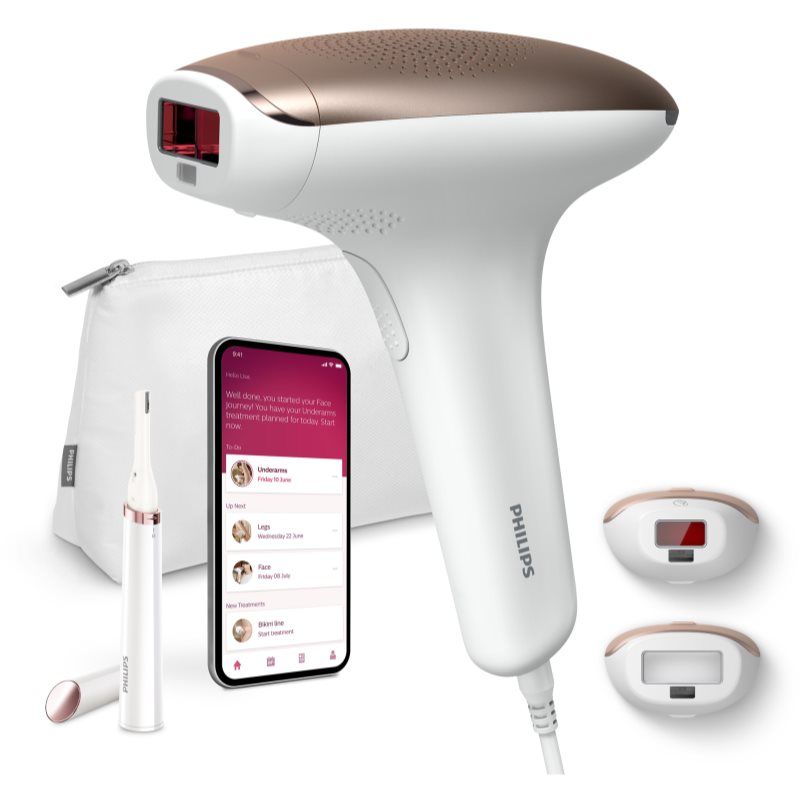 Philips Lumea Advanced BRI921/00 Lumea Advanced epilator + tondeuse, wit