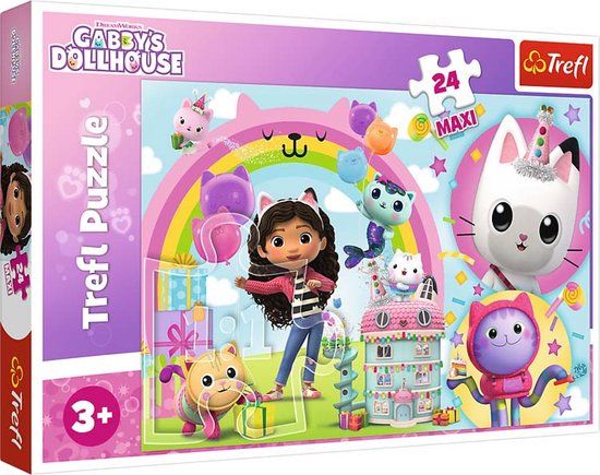 Trefl Gabby's Dollhouse - vrolijk speelgoed voor peuters 24M+