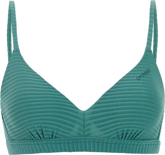 Protest MIXCameo Beugel Bikini Top Dames - Laurel Green - Gestreept