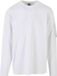 Urban Classics Sleeve Pocket Longsleeve shirt Wit M