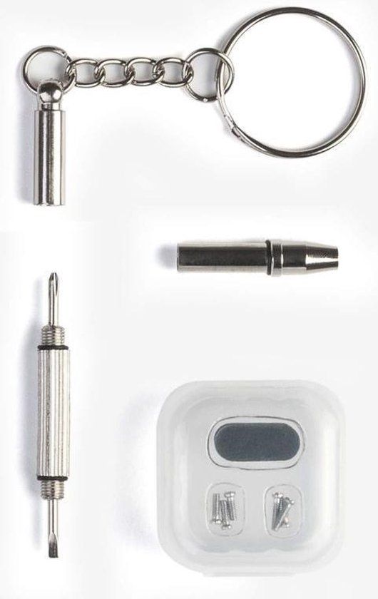 SOS Brillen reparatieset Zilver