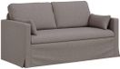vidaXL Bank Taupe Stof 158 x 78 x 80 cm