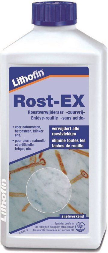 Lithofin Rost-EX Roestverwijderaar - 500 ml