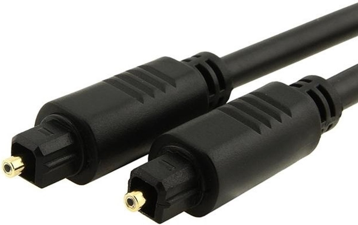 Mmobiel Optische Kabel Toslink Digitaal 1mtr Hoge Kwaliteit Glasvezel Kabel voor TV / DVD / CD Soundbars /DAT / PS3 AV receivers Zwart