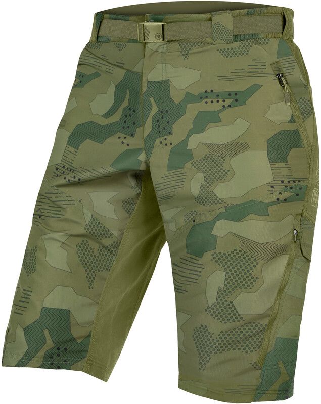 Endura Hummvee Shorts with Liner Men - olijf - 5056286945516