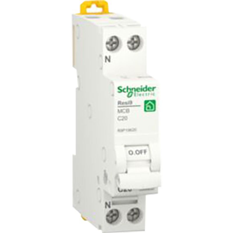 Schneider Electric Resi9 Installatieautomaat 1P+N C20