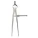 Starrett 277-6 6 inch gereedschapsmaker-veerverdeler met ronde poten en massieve moer