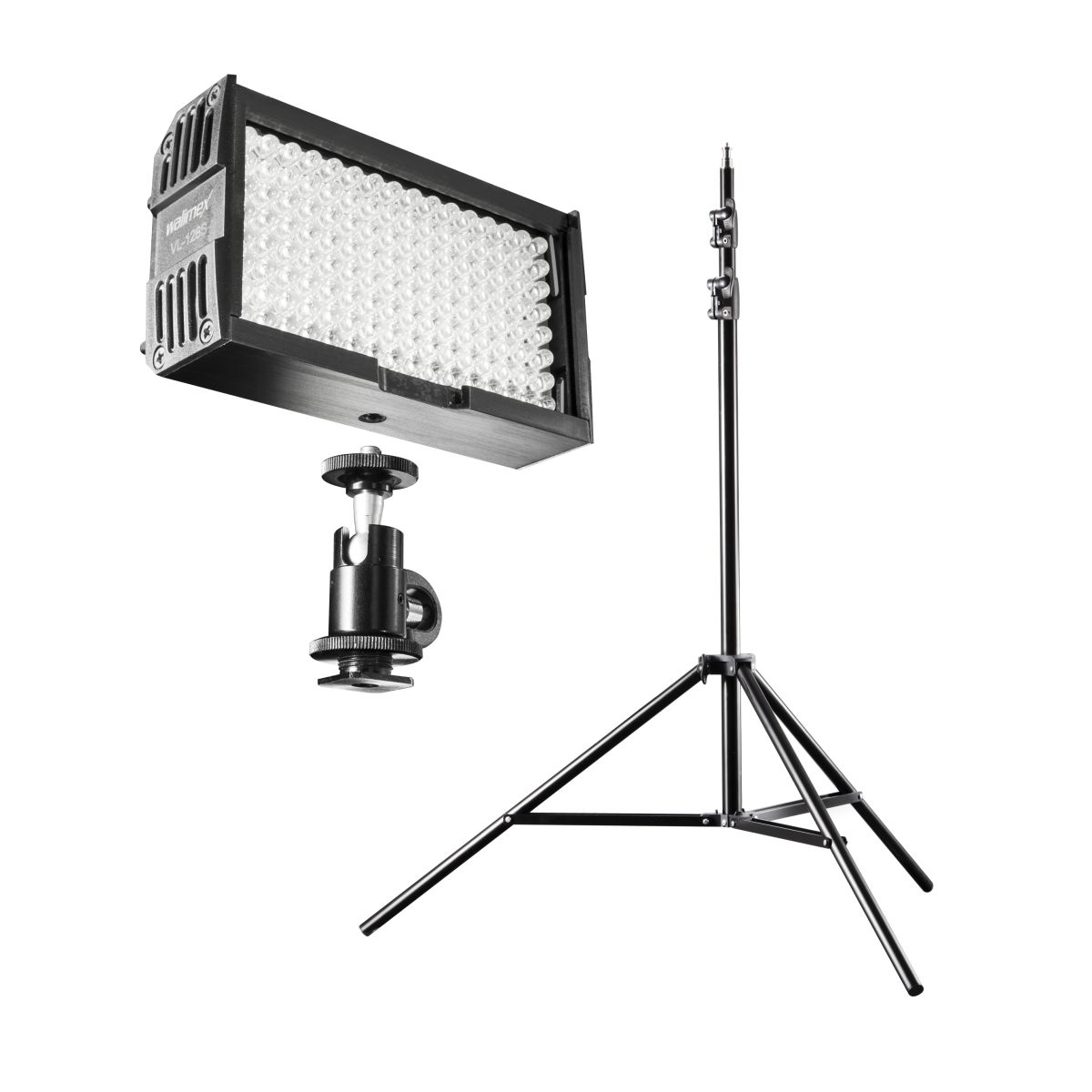 Walimex 20372 - Apparatuurset voor fotostudio - Zwart