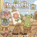 Froggy Days: Cute frog coloring book