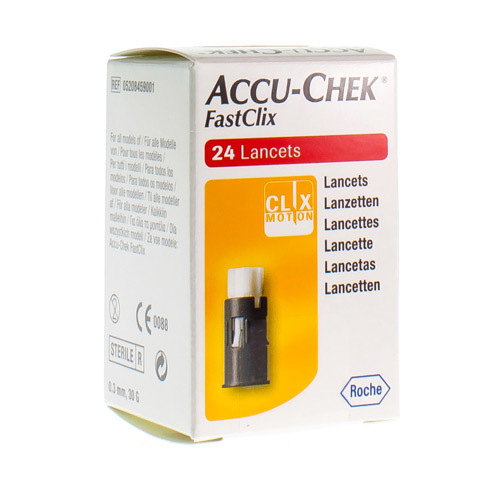 Accu-Chek Accu-Chek Mobile Fastclix 24 Lancetten