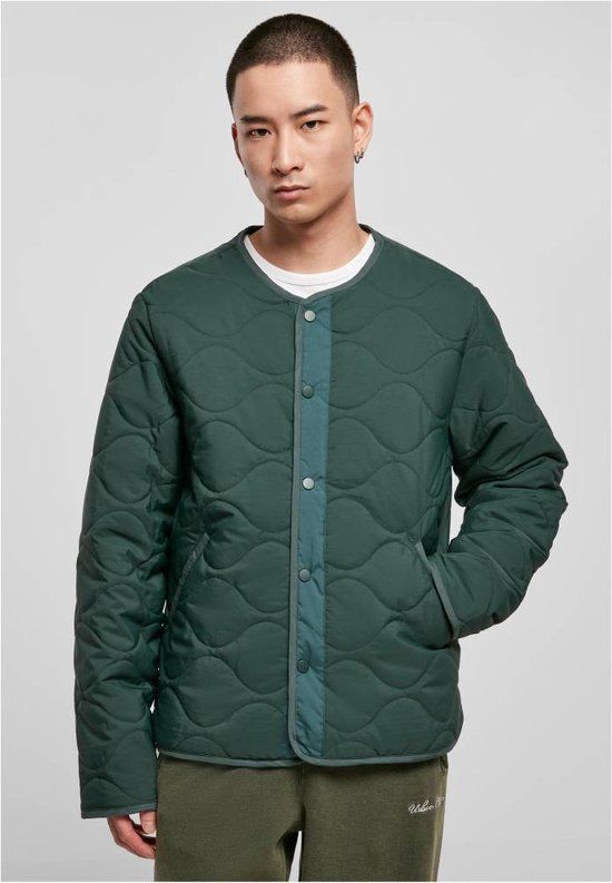 Urban Classics Liner Jacket - Men - Green - Size L