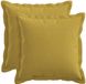 vidaXL - Kussensloop - 2 stuks - HOUTEN - Lichtgroen - 40 x 40 cm