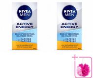 NIVEA MEN Active Energy Wake-up Gezichtsgel met Cafeïne - 50 ml - 2 stuks