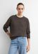 comma Sweatshirt donkerbruin