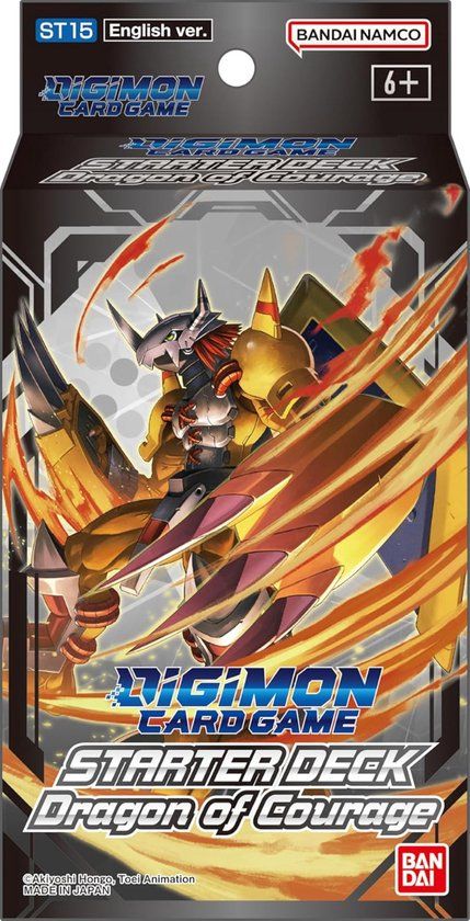 Digimon Starter Deck Dragon of Courage (EN) - Trading Card Game