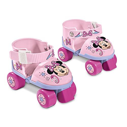 Mondo Rol Skate Minnie Meisjes Roze (roze), verstelbaar van 22 tot 29