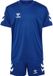 Hummel Logo Voetbalset Korte Mouw Enfants - Royal / Blanc | Taille : 164