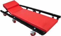 vidaXL Monteursbed met 6 wielen verstelbaar