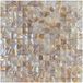 BES LED Zelfklevende Mozaïek Tegel - Afimera Mother of Pearl Shell Tiles - Beige - 305x305x3.3mm