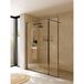 Riho Inloopdouche Define 400 Mat Gunmetal 160x200 cm