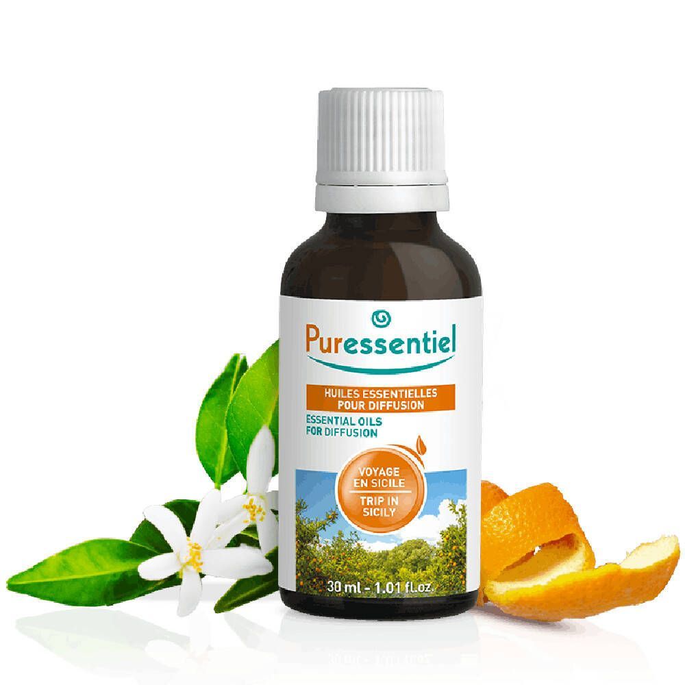 Puressentiel Complexe Verstuiving Reis naar Sicilië