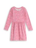 Tom Tailor - Minijurk met patroon - Maat 116/122 - pink mini butterfly design