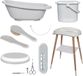 Bébé-jou Badset 7 delig sense light grey