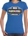 Bellatio Decorations Miss Carnaval verkleed t-shirt blauw voor dames