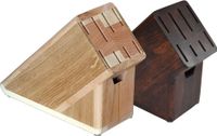 Boîtier de couteaux clair, foncé pour 8 couteaux