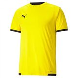 Puma Teamliga Shirt Korte Mouw Kinderen - Geel / Zwart