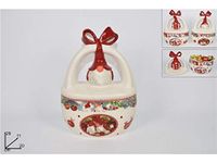 Twee Esse Jar, Mand, 29 cm, Multi kleuren