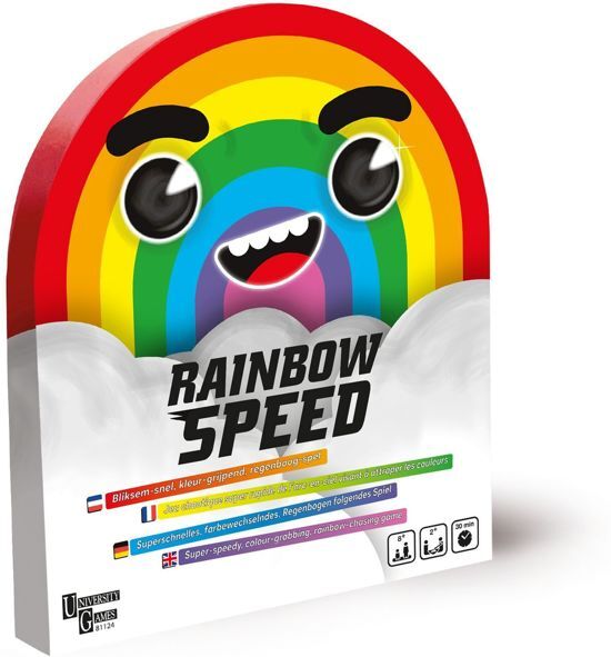 University Games 81124 – Gesellschaftsspiele – Rainbow Speed