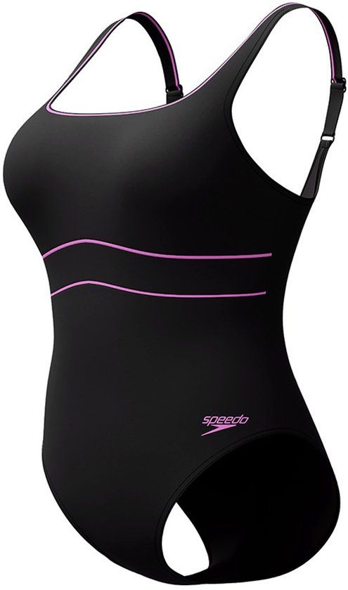 Speedo Dames Contour Eclipse Shaping Badpak Zwart III - Maat 42