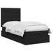 vidaXL Ottoman bed met matras met hoofdeinde Zwart 90 x 190 cm Stof