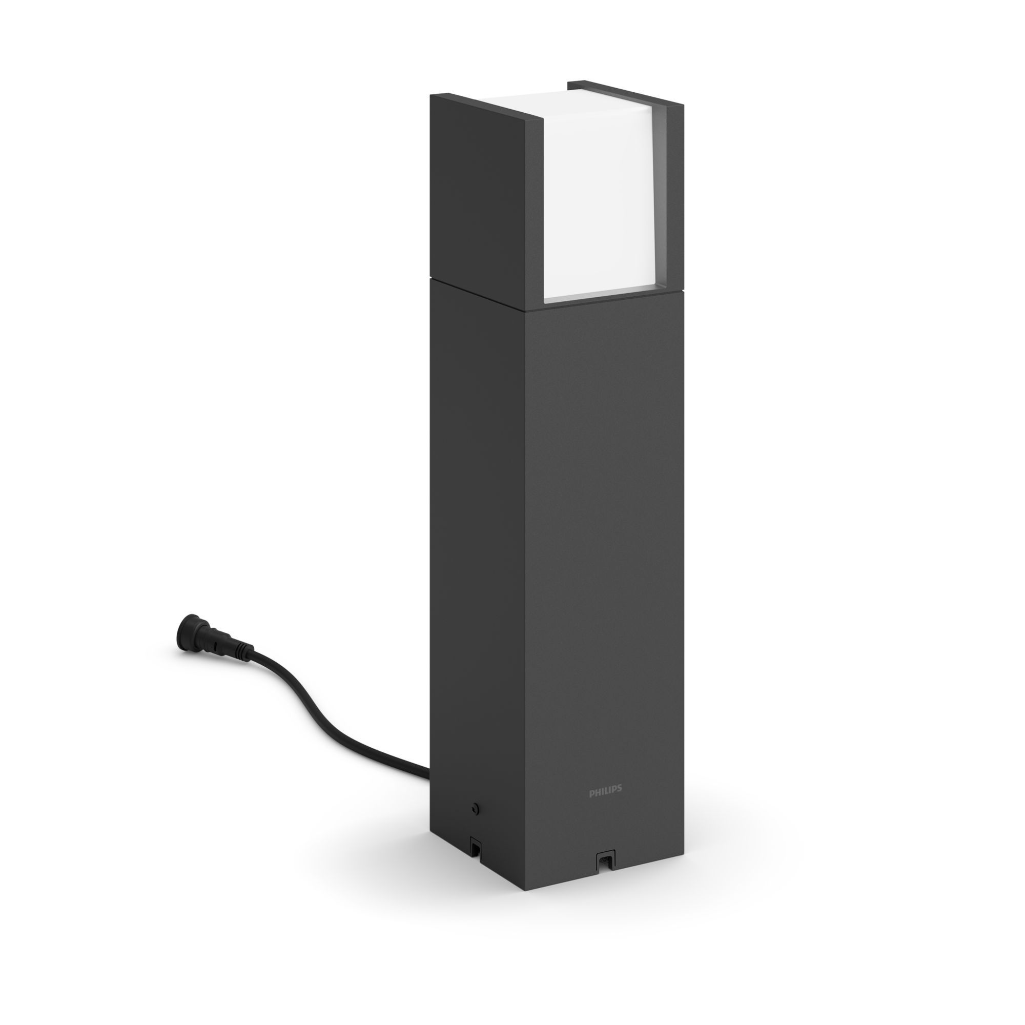 Philips Arbour - Buitenlamp - 600 Lumen - Warm Wit - Zwart
