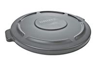 Rubbermaid Commercial Products 32-Gallon Brute Flat Containerdeksel, 32 Gallon, Grijs