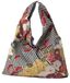 Elzusha - Sac pliable réutilisable avec motif floral rétro