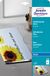 Avery 2500 - Film d'impression - Transparent - Polyester - 0,17 mm - Technologie jet d'encre