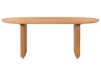 BARCELONA Table à manger en bois de manguier 220x100x76 naturel laqué #525
