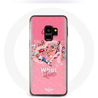 TWICE Hoesje voor Samsung Galaxy S9 TWICE Logo Rode Poster Wat Is Liefde Maniacase