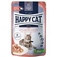 HAPPY CAT Culinary Atlantische zalm vlees in saus kattenvoer 20x85 g