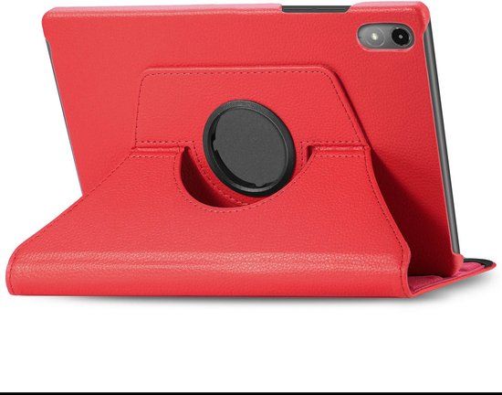 iMoshion Tablet Hoes Lenovo Tab P12 - 360° Draaibare Bookcase - Rood