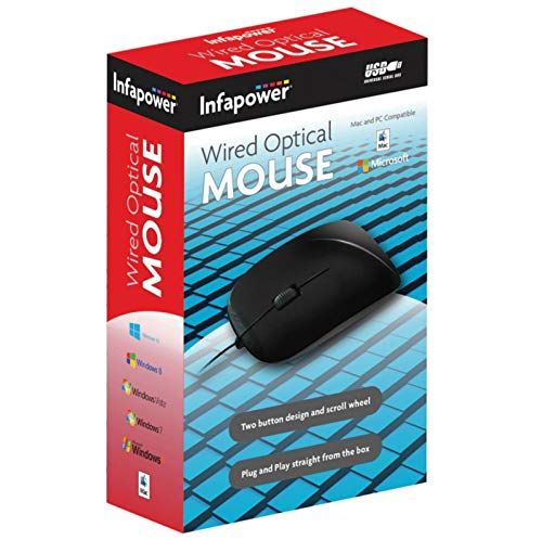 Infapower bekabelde optische muis - 5060240211913