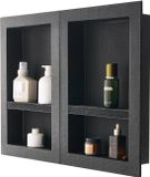 Vevor Wandnis Douchenis Doucheplank 2 Stuks 40,6x61x10,2 Cm