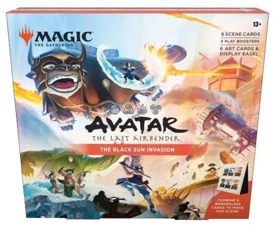 Magic: The Gathering Avatar: The Last Airbender The Black Sun Invasion or Tea Time at the Jasmine Dragon Scene Box (1x random box) - UK