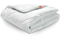 sleepling Basic 100 Couette 155 x 220 cm, couette d'hiver, 100% microfibre, adapté aux personnes allergiques