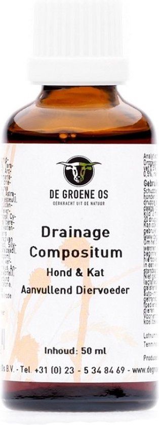 Groene Os Drainage Compositum Hond & Kat - 50 ml